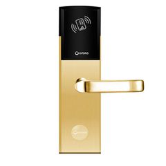 Κλειδαριά RFID τεχνολογίας Mifare με λειτουργία Anti-Panic ORBITA E3192 GOLD σε χρυσό χρώμα