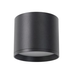 Σποτ επίτοιχο LED αλουμίνιου σε μαύρο χρώμα 10W με δυνατότητα επιλογής απόχρωσης φωτός 3CCT d100xh86cm