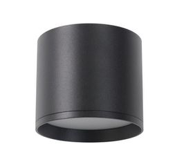 Σποτ επίτοιχο αλουμίνιου LED μαύρο 16W με δυνατότητα επιλογής απόχρωσης φωτός 3CCT d120xh86cm