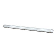 Φωτιστικό βιομηχανικού τύπου με λάμπα LED TUBE 48W 2x1.50m ενδιάμεσο χρώμα φωτός 5280lm με μήκος 1572mm