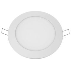 Φωτιστικό LED PANEL οροφής χωνευτό στρόγγυλο Φ150mm 230V 12W με ψυχρό χρώμα φωτός 6500K 1100lm σε λευκό χρώμα