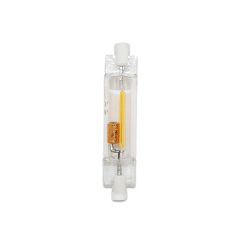 Λάμπα led cob τύπου ιωδίνης J78 για ντουί R7S 230V 4,5W σε θερμό λευκό φως 78mm