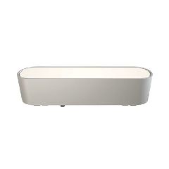 LED μίνι φωτιστικό ράγας 40VDC με κάλυμα 6W 360Lm ενδιάμεσο φως 4000K ντιμαριζόμενο λευκό χρώμα από αλουμίνιο