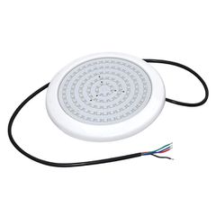 Φωτιστικό πισίνας LED επίτοιχο 12V DC 20W RGB χρώμα φωτός 110° IP68 & διάσταση Φ210Χ20mm