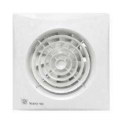 Εξαεριστήρας οικιακός 13W SILENT 100 CZ 12V Φ100 95m³/h με ντάμπερ αντεπιστροφής και σύνδεση με μετασχηματιστή 2320rpm