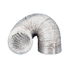 Αεραγωγός χωρίς μόνωση εύκαμπτος LUX-ALESBO Φ160mm 6.4" μέγιστη ταχύτητα αέρα 30m/sec και θερμοκρασία αέρα από -30°C έως 150°C