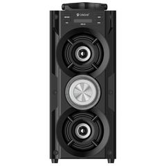 Φορητό ηχείο CELEBRAT OS-01 με ισχύ 10W & μπαταρία 1200mAh Bluetooth FM & LED φωτισμό μαύρο χρώμα