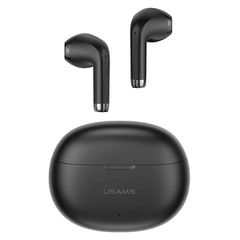 Earphones USAMS με θήκη φόρτιση True Wireless Φ13mm με μαύρα χρώμα