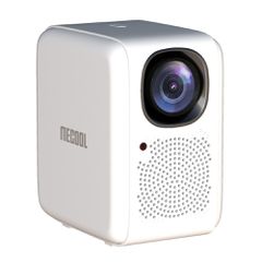 Smart βιντεοπροβολέας MECOOL KP2 με ανάλυση οθόνης 1080p FHD, 600 ANSI Wi-Fi σε λευκό χρώμα