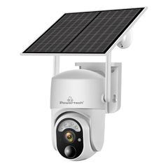 Smart ηλιακή κάμερα POWERTECH PT-1176 με ανάλυση 4MP 4G καταγραφή σε SD, PTZ στεγανή IP65