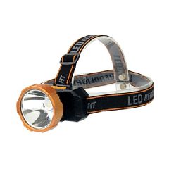 Φακός κεφαλής επαναφορτιζόμενος LED 5W 150LM εμβέλεια έως 80m αδιάβροχός IP45
