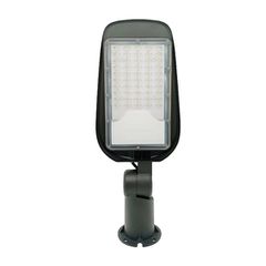 Φωτιστικό δρόμου Led 50W 4000Κ ενδιάμεσο λευκό φως IP65 & σπαστό βραχίονα