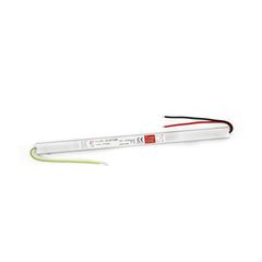 Τροφοδοτικό στενό για ταινίες led 60W από 240V σε 12VDC IP20 διαστάσεων 312x18x18mm
