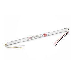 Τροφοδοτικό για Led ταινίες στενό 72W 240V σε 12VDC IP20 διαστάσεων 375x18x18mm