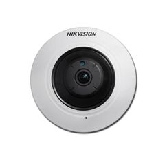 Κάμερα HIKVSION με ανάλυση εικόνας 5MP δικτυακή IP Fisheye με δέσμη 180° & ήχο DS-2CD2955G0-ISU
