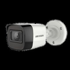Κάμερα Hikvision Mini Bullet 4 σε1 με ανάλυση εικόνας 5MP DS-2CE16H0T-ITF 2.8mm με εμβέλεια 20m IP67