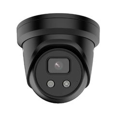 Κάμερα IP δικτυακή AcuSense Strobe Light 4MP με ηχητική ειδοποίηση DS-2CD2346G2-ISU/SL 2.8mm σε μαύρο χρώμα