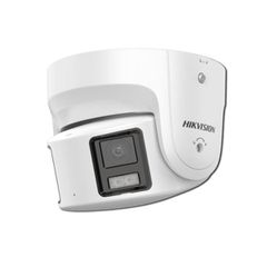 Κάμερα δικτυακή IP ColorVu Panoramic 8MP με ηχητική ειδοποίηση DS-2CD2387G2P-LSU/SL & διάμετρο φακού 4mm IP67