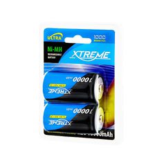 Επαναφορτιζόμενες Μπαταρίες NiMH R20 (D) 10000mAh