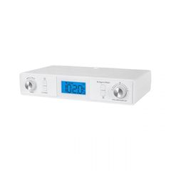 Ραδιόφωνο κουζίνας με bluetooth Kruger & Matz οθόνη LCD & ενσωματωμένη κεραία σε λευκό χρώμα
