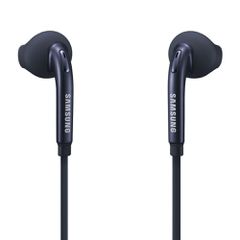 Ακουστικά με μικρόφωνο Stereo Samsung 3.5mm G920/925 συμβατά με Galaxy S6/S7 σε μαύρο χρώμα