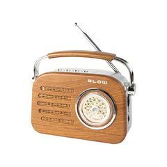 Ραδιόφωνο φορητό αναλογικό Vintage AM/FM BLOW με Bluetooth με θύρα USB & κάρτα μνήμης SD