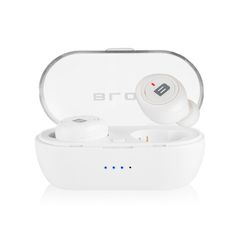 Ακουστικά ασύρματα ΒΤ BLOW Earbuds BTE100 σε λευκό χρώμα με εμβέλεια 10m