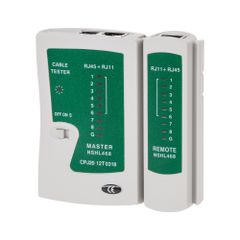 Ελεγκτής καλωδίων RJ45, RJ11, RJ12 με διακόπτη ενεργοποίησης
