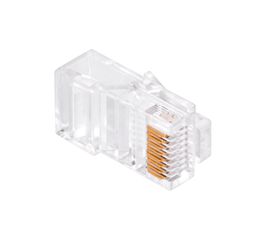 Φις RJ45 8p8c CAT5E Pass Through ανοιχτού τύπου