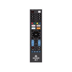 Universal τηλεχειριστήριο Smart Remote TV 4:1 DM Pro εύκολη ρύθμιση μέσω υπολογιστή έως και 4 συσκευών