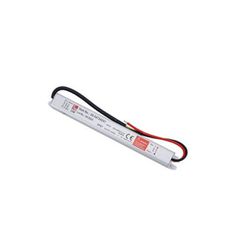 Στενό τροφοδοτικό 24W για ταινίες LED 24VDC στεγανό IP67 από αλουμίνιο