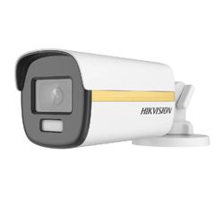 Kάμερα DS-2CE12UF3T-E 2.8 Hikvision BulletHDTVI 8MP (4K) ColorVu, εξωτερικού χώρου, με σταθερό ευρυγώνιο φακό 2.8 mm