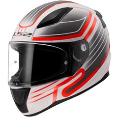 ΚΡΑΝΟΣ LS2 FF353 RAPID 2 CIRCUIT (Black - White - Red)