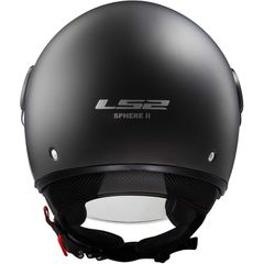 ΚΡΑΝΟΣ LS2 OF558 SPHERE 2 SOLID (Matt Black)-thumb-2
