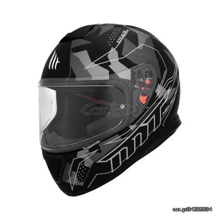 ΚΡΑΝΟΣ FULL FACE THUNDER 3 SV STEALTH A2 MATT GREY| MT