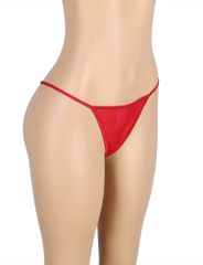 Red G-String With Diamond Back-thumb-6