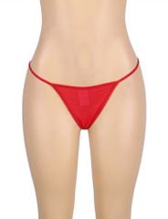 Red G-String With Diamond Back-thumb-7
