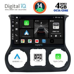 DIGITAL IQ BXF 6295_CPAA (10inc) MULTIMEDIA TABLET for JEEP WRANGLER  mod. 2011-2014