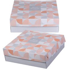 Κουτί ζαχαροπλαστικής μεταλιζέ, Sweet + Fresh, Νο 30, τιμή ανά κιλό - Συσκευασία 10 κιλών