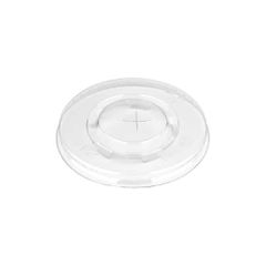 Καπάκι Πλαστικό Ίσιο 90mm, για Χάρτινα Ποτήρια 12-16oz, με σταυρό στο κέντρο - Συσκευασία 400 τεμαχίων