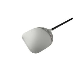 Φτυάρι Πίτσας 36x36cm αλουμινίου, με μαύρο κοντάρι 1.5m, GIMETAL