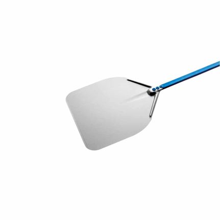 Φτυάρι Πίτσας 33x33cm αλουμινίου, με μπλε κοντάρι 1.2m, GIMETAL