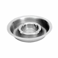 Σταχτοδοχείο στρογγυλό 16cm Ανοξείδωτο 14/1 - Συσκευασία 6 τεμαχίων