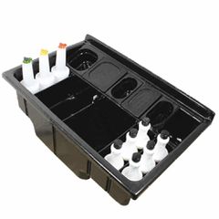 Λεκάνη-Νεροχύτης 83,5x54cm Οργάνωσης Μαύρος The Bars