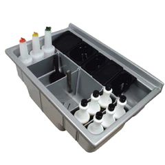 Λεκάνη-Νεροχύτης 83,5x54cm Οργάνωσης Bar Γκρι