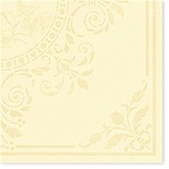 ΠΑΚΕΤΟ 50 Χαρτοπετσέτες Airlaid Paris 40x40 σαμπανιζέ, FATO Ιταλίας - Συσκευασία 2 πακέτων