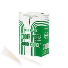 Πακέτο 1000 Οδοντογλυφίδες Μέντας - Σετ 5 πακέτων