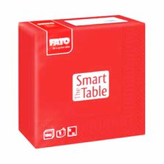 ΠΑΚΕΤΟ 100 Χαρτοπετσέτες 2Φ 38x38 κόκκινες, FATO Ιταλίας - Συσκευασία 2 πακέτων