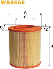 Wix Filters Φίλτρο Αέρα - WA9566