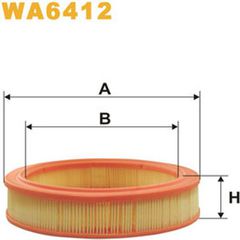 Wix Filters Φίλτρο Αέρα - WA6412